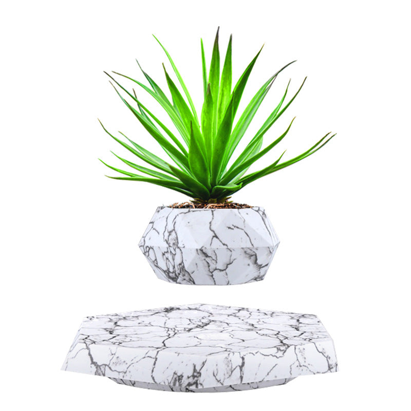 Magnetic Levitating Plant Pot – 360° Floating Planter for Modern Spaces. 5-Day Return.