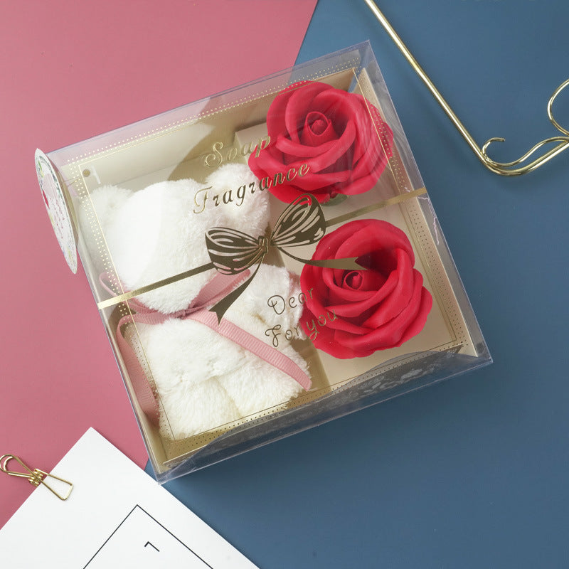 Luxury Soap Rose Gift Box – Romantic Flower Set for Special Moments. No Return.