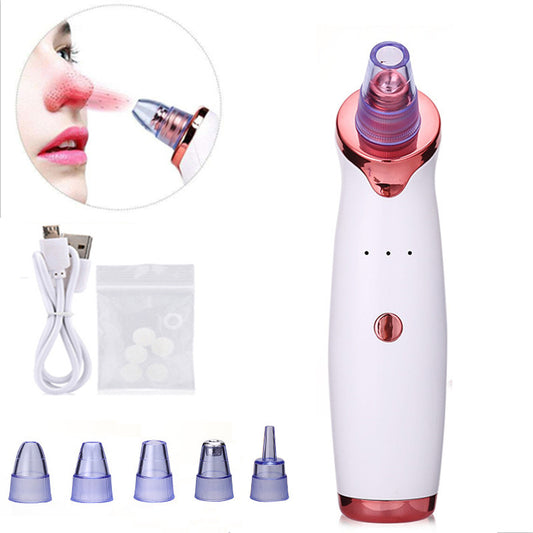 ClearSkin Vacuum – 3 Modes, 5 Heads. Deep pore cleansing at home with 3 adjustable suction modes and 5 precision heads. No Return.