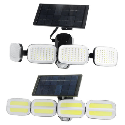 SolarGuard Motion Light. Powerful light. Zero wires. Total control.