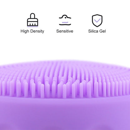 2-in-1 LED Facial Cleansing Brush