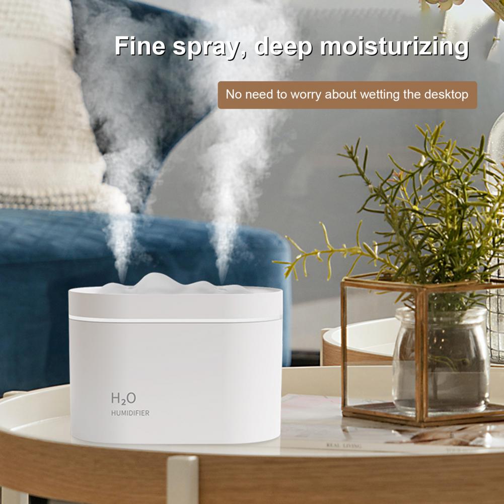 AuraMist Air Humidifier. Breathe deeper. Feel softer air.