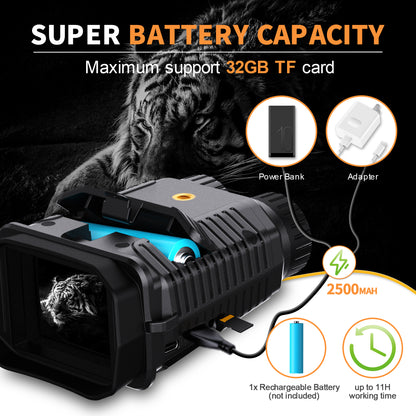 NightScope IR Monocular See beyond the dark — digital night vision with IR zoom for hunters, explorers and night thinkers.