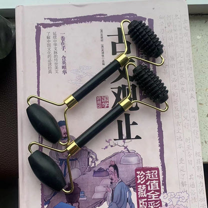 Jade Face Massage Roller Set