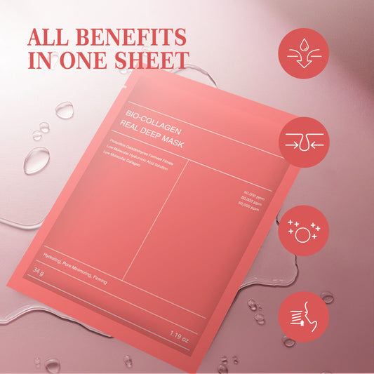 GlowBoost Hydro Mask Intensive hydrating sheet mask that restores glow, smoothness & calm — your night reset ritual.  5-Day Return!