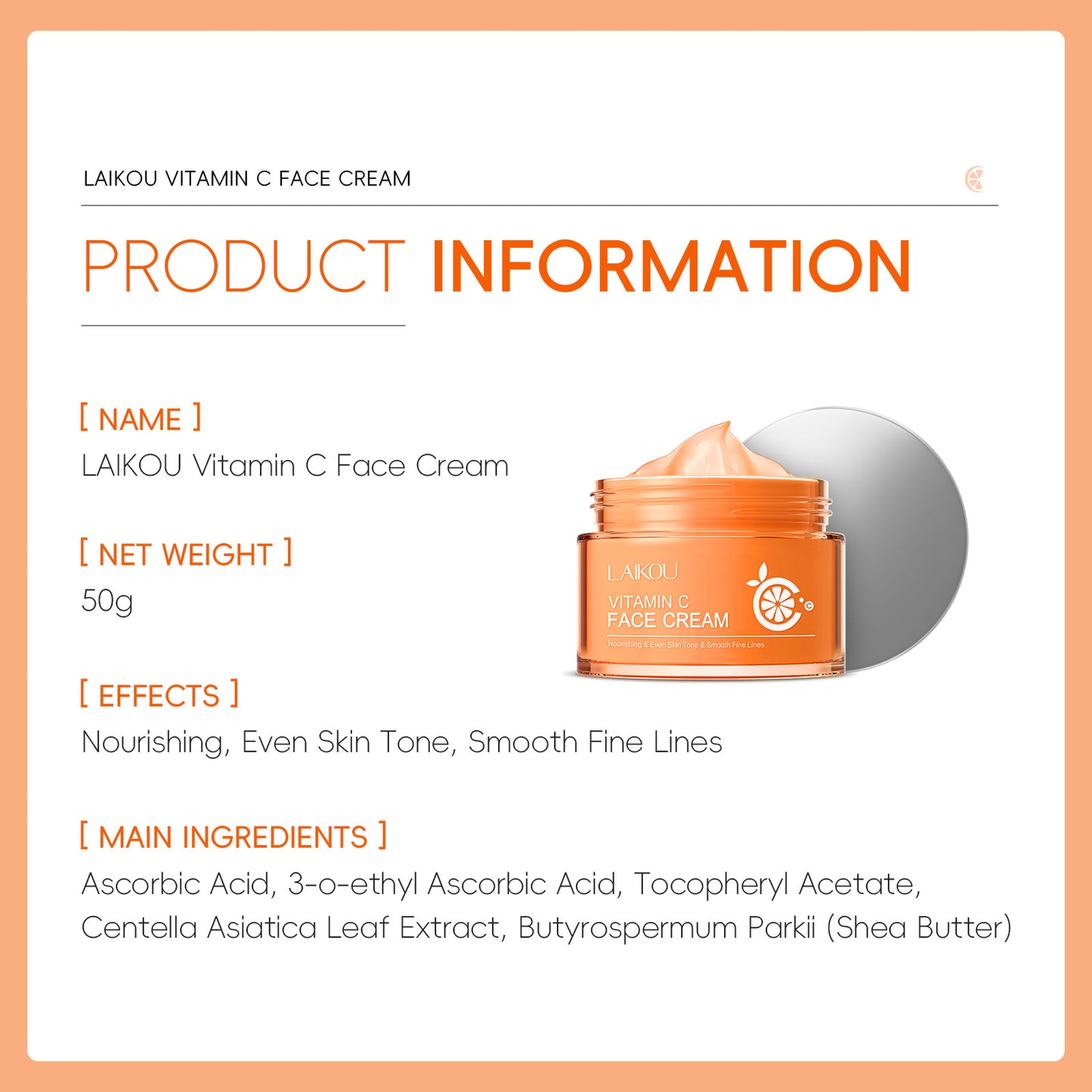 Vitamin C Glow Face Cream