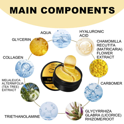 24K Gold Collagen Eye Mask