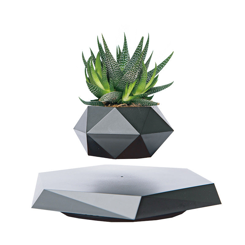 Magnetic Levitating Plant Pot – 360° Floating Planter for Modern Spaces. 5-Day Return.