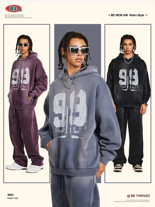 93 Varsity Oversized Hoodie. Vintage varsity energy with a relaxed oversized fit — built for bold everyday moves. 5-Day Return.