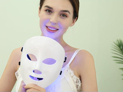 7 Color LED Face Mask
