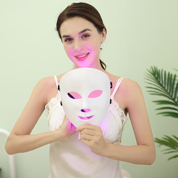 7 Color LED Face Mask