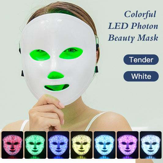 7-Color LED Skin Mask. Professional 7-color LED therapy for clearer, brighter and smoother skin — salon results at home. 5-Day Return.