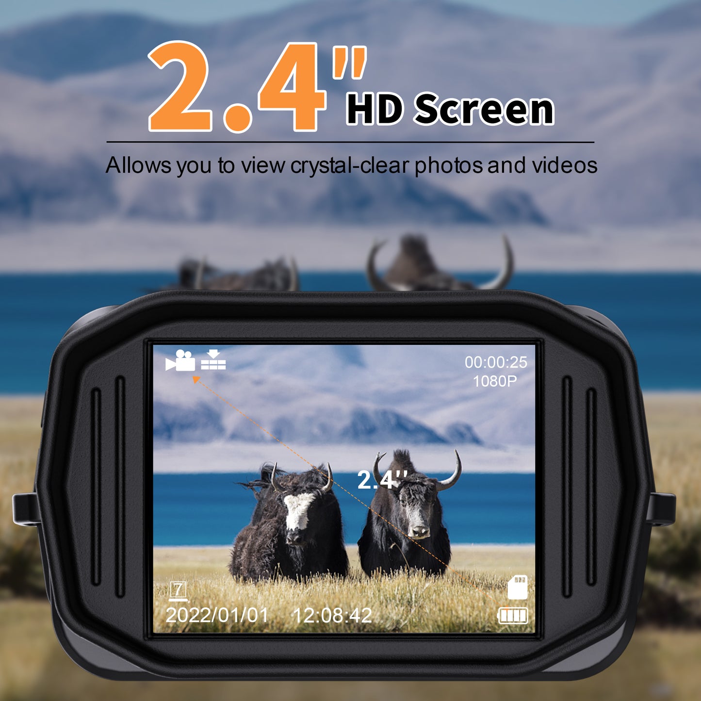 NightScope IR Monocular See beyond the dark — digital night vision with IR zoom for hunters, explorers and night thinkers.