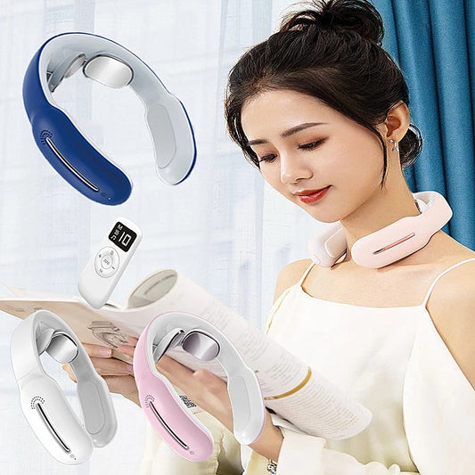 ZenPulse Neck Massager Smart electric neck massager — deep relaxation, heat therapy and tension relief in minutes.