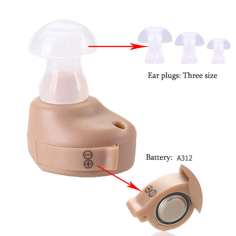 ClearTone Mini ITC Invisible in-ear hearing amplifier designed for discreet daily clarity and confident conversations.